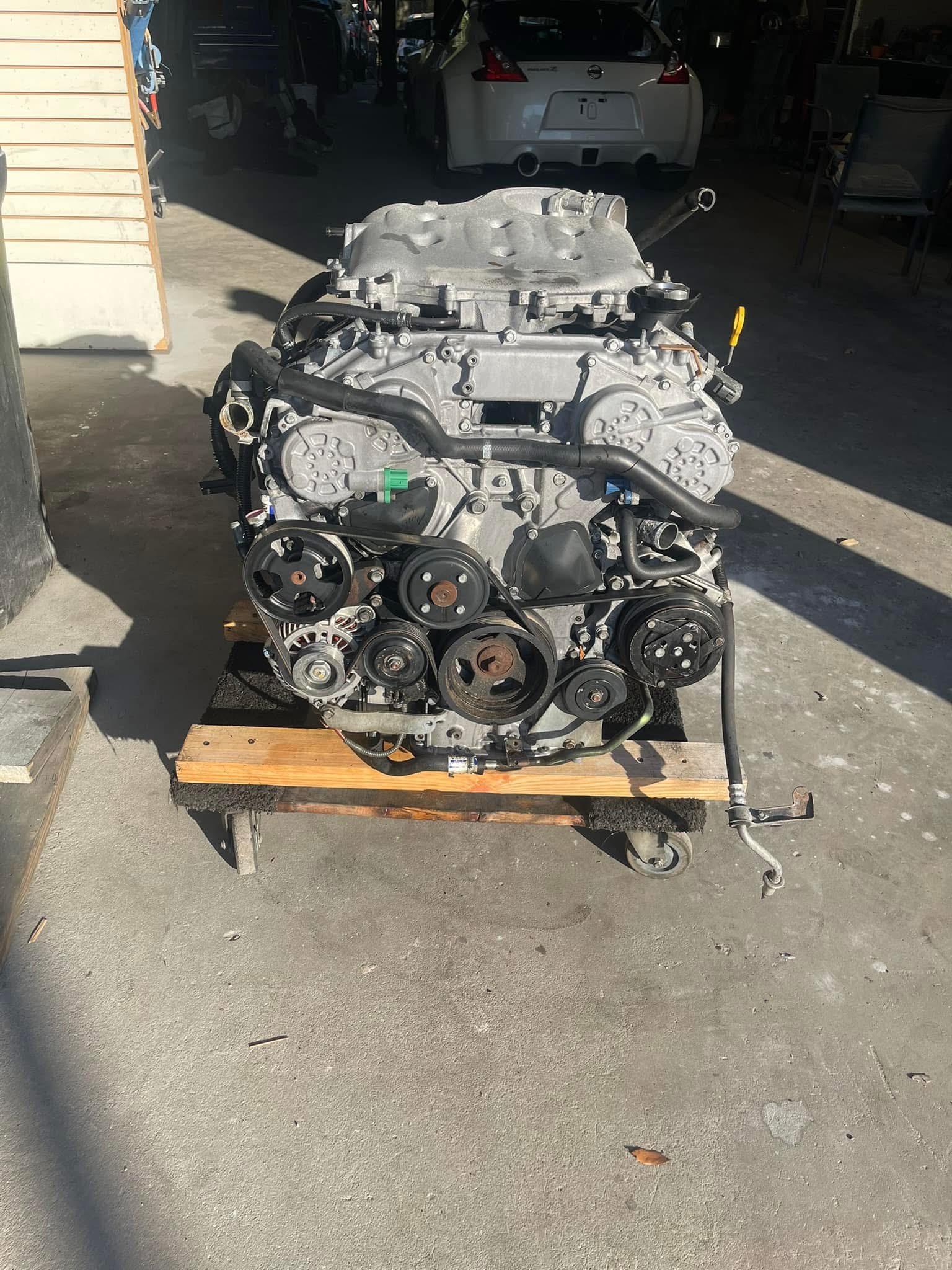 VQ35DE rev up engine