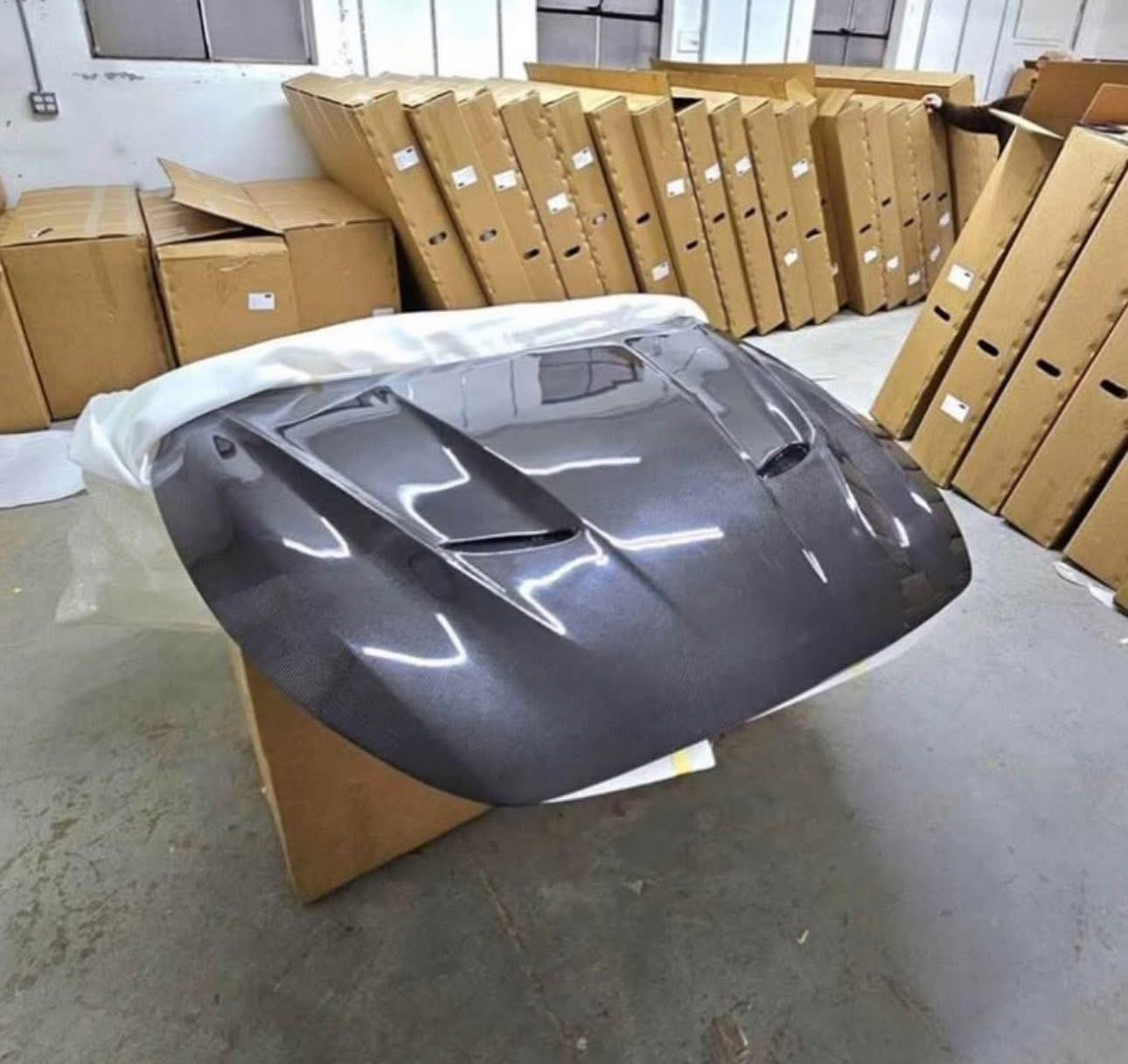 Infiniti Q60 S Style Carbon Fiber Hood